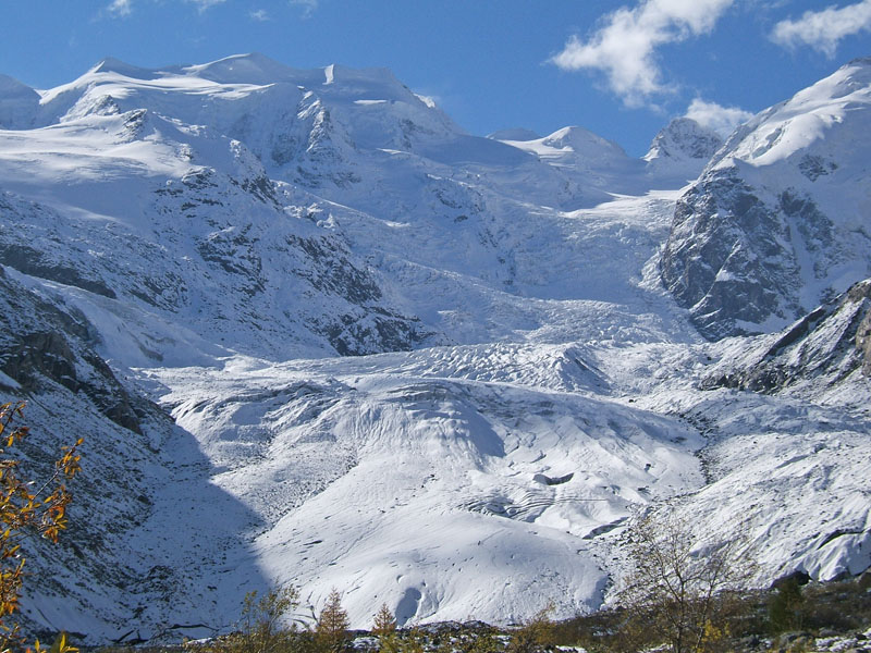 Il ghiacciaio del Morteratsch - Piz Bernina